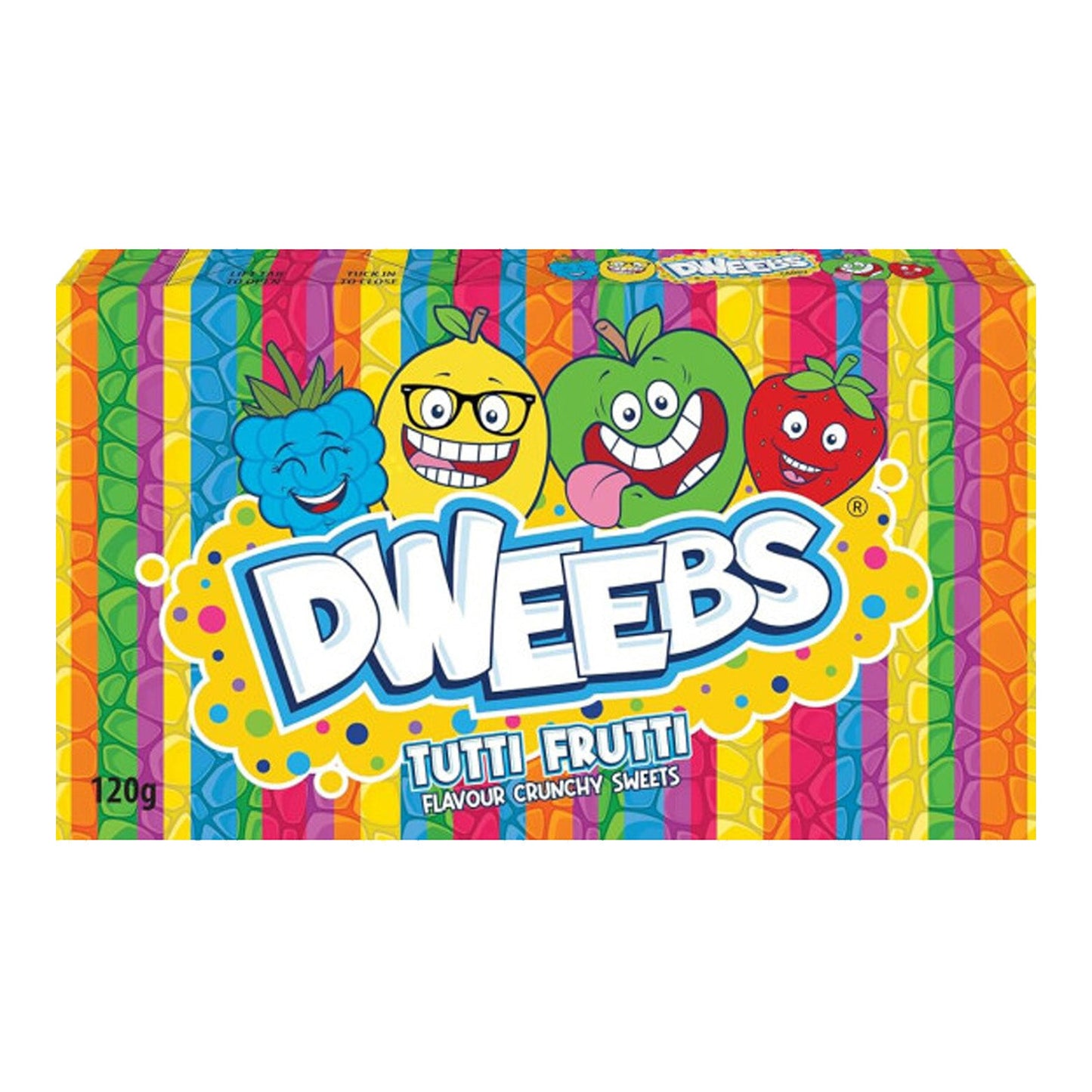 Dweebs Tutti Frutti | 12 x 120g