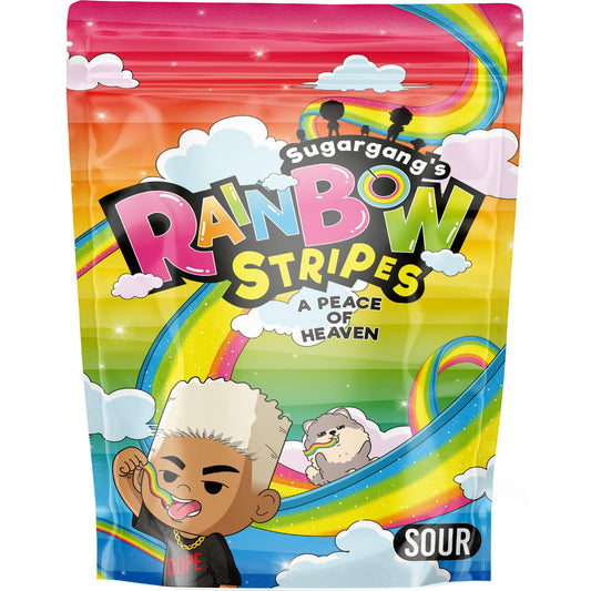 Sugargang's Rainbow Stripes | 10 x 53g