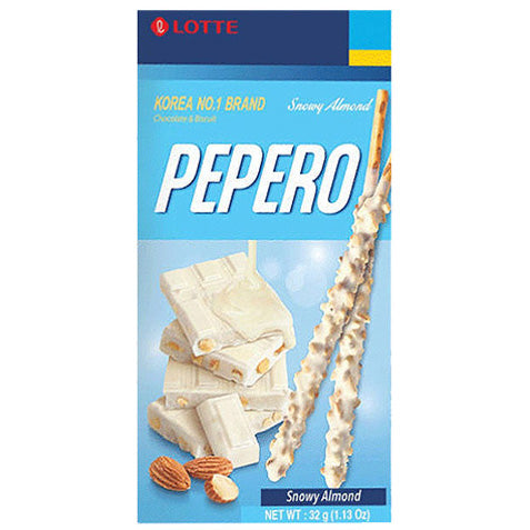 Pepero Snowy Almond | 40 x 32g